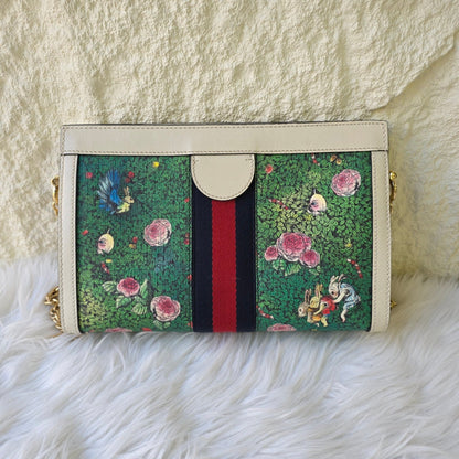 GUCCI GG Supreme Tian Yuko Higuchi Collaboration Shoulder Bag (Pre-Owned)