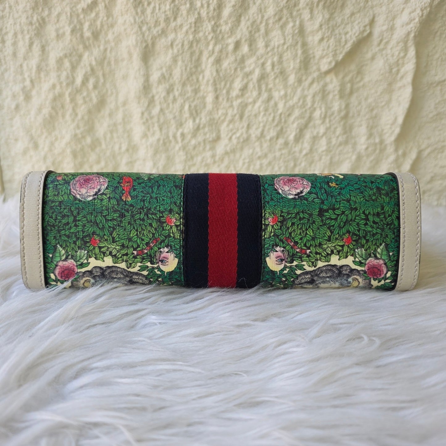 GUCCI GG Supreme Tian Yuko Higuchi Collaboration Shoulder Bag (Pre-Owned)