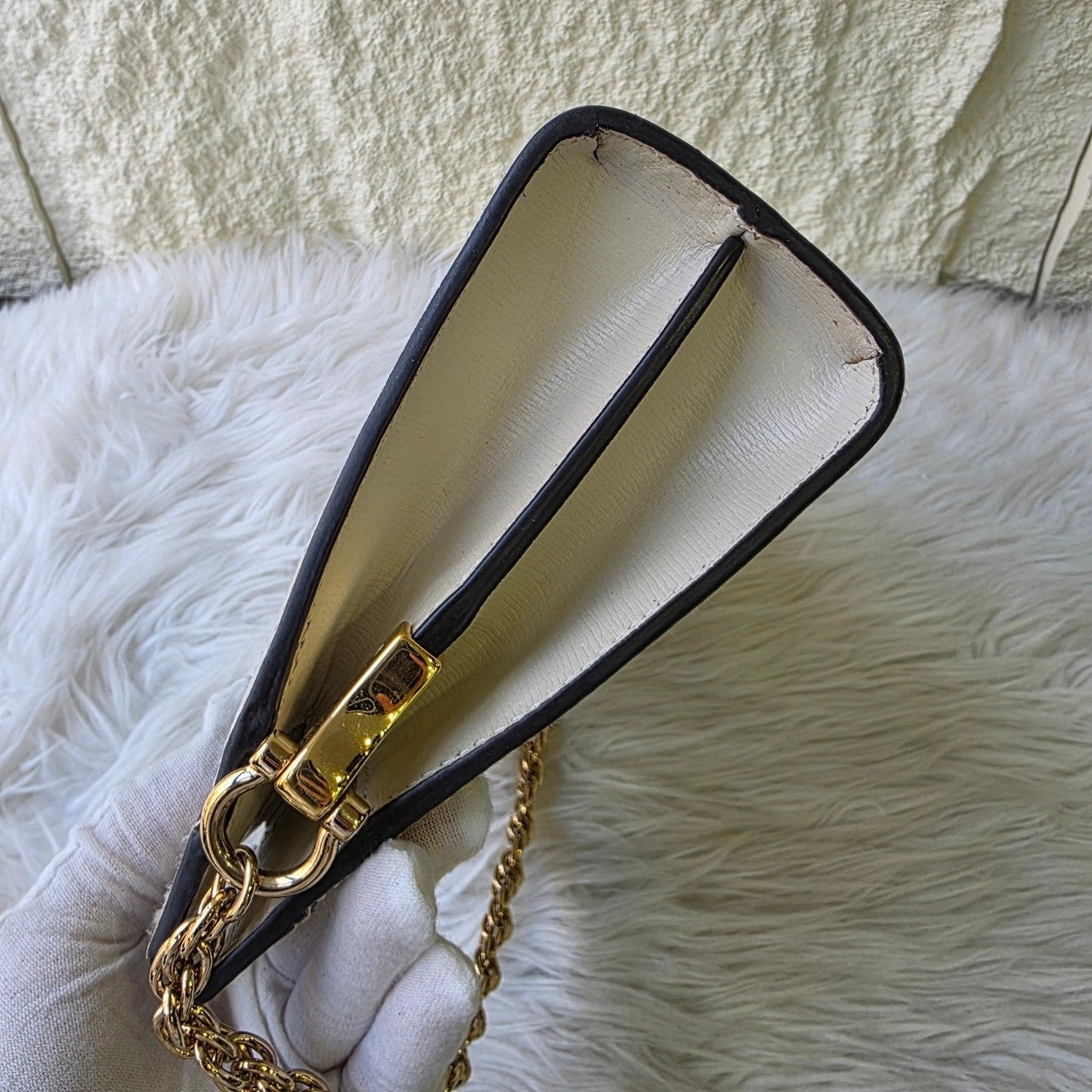GUCCI GG Supreme Tian Yuko Higuchi Collaboration Shoulder Bag (Pre-Owned)
