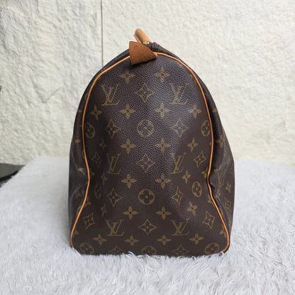 Louis Vuitton Keepall 45 Monogram Canvas Travel Bag (Pre-Owned)