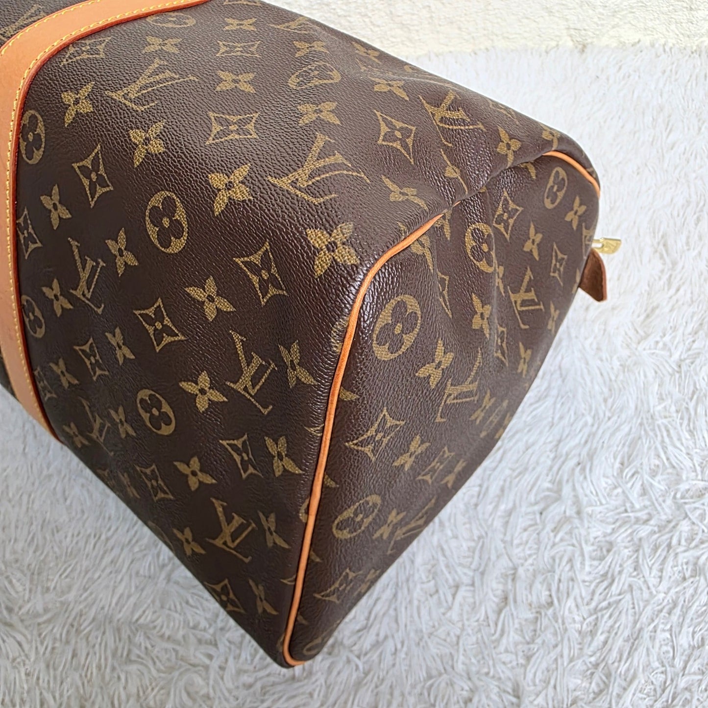 Louis Vuitton Keepall 45 Monogram Canvas Travel Bag (Pre-Owned)