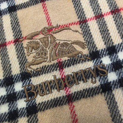 Burberry 经典 Nova 格纹羊毛围巾（二手） 