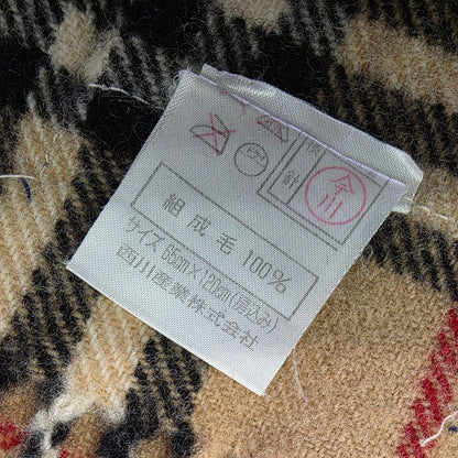 Burberry 经典 Nova 格纹羊毛围巾（二手） 