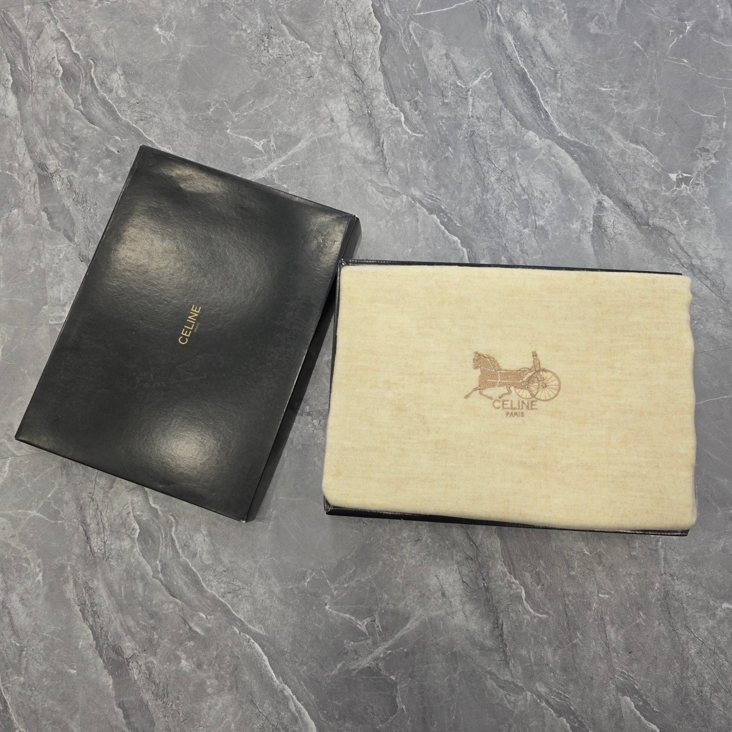 CELINE Horse Carriage Wool Blanket (Pre-Owned)
