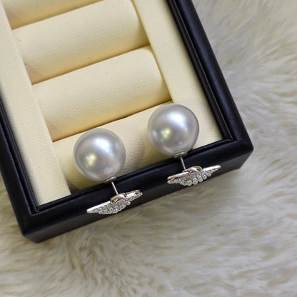 Swarovski Pearl Clip Earrings (Pre-Owned)