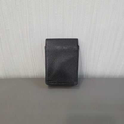CHANEL Caviar Leather Mini Card Holder Pouch Black (Pre-Owned)