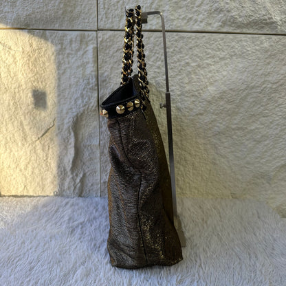 Louis Vuitton Limited Edition Shimmer Metallic Chain Tote Bag (Pre-Owned)