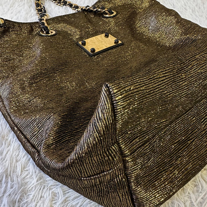 Louis Vuitton Limited Edition Shimmer Metallic Chain Tote Bag (Pre-Owned)