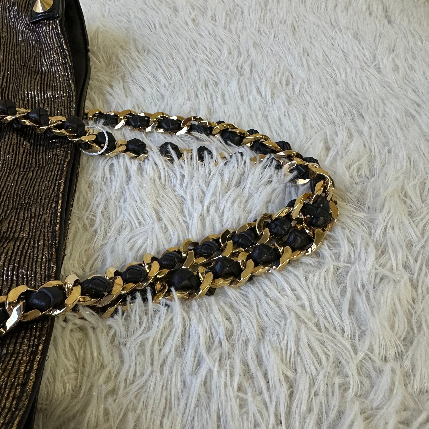 Louis Vuitton Limited Edition Shimmer Metallic Chain Tote Bag (Pre-Owned)
