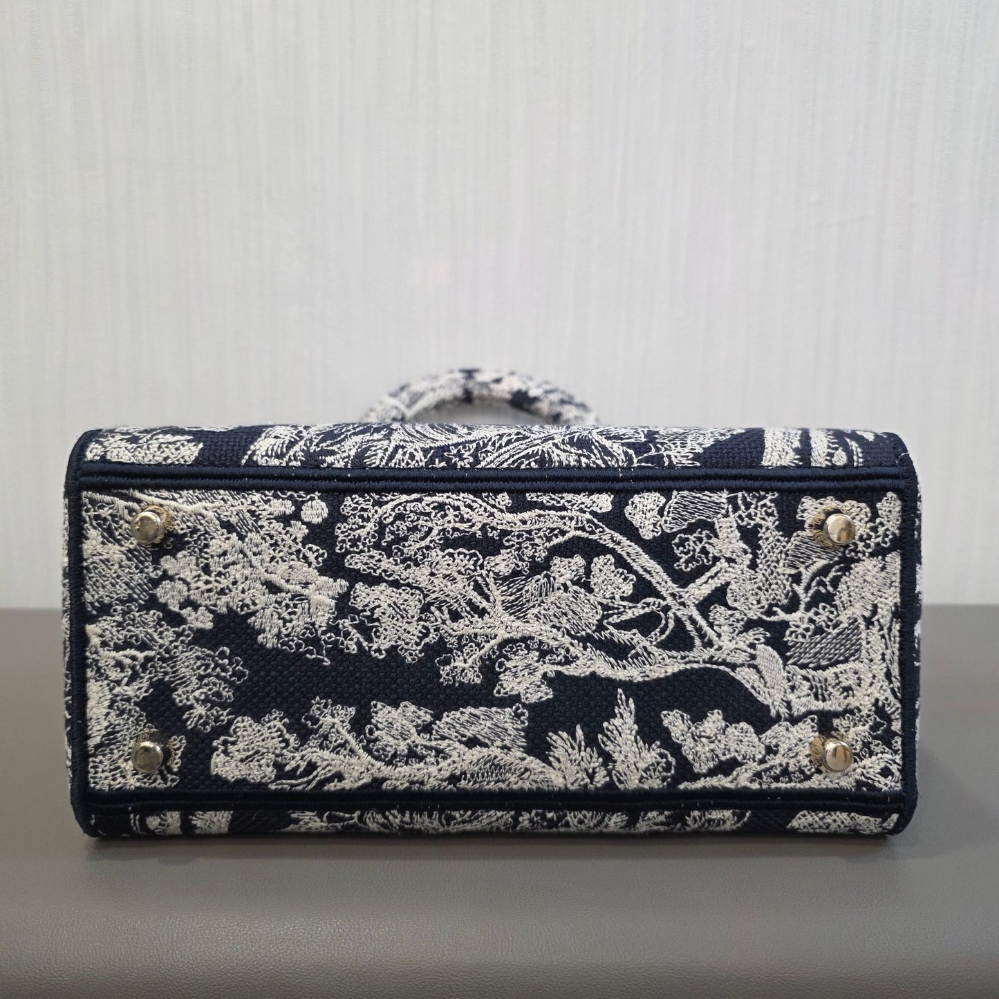 Christian Dior Lady Dior Toile de Jouy Embroidery (Pre-Owned)