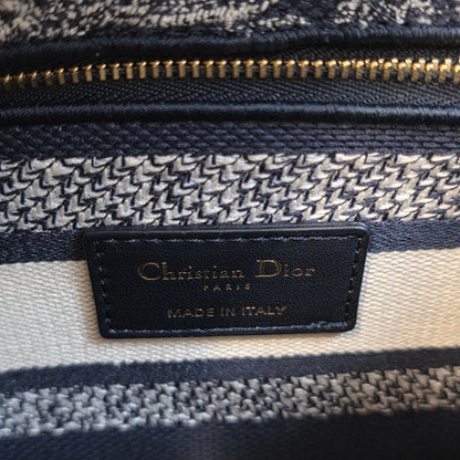 Christian Dior Lady Dior Toile de Jouy Embroidery (Pre-Owned)