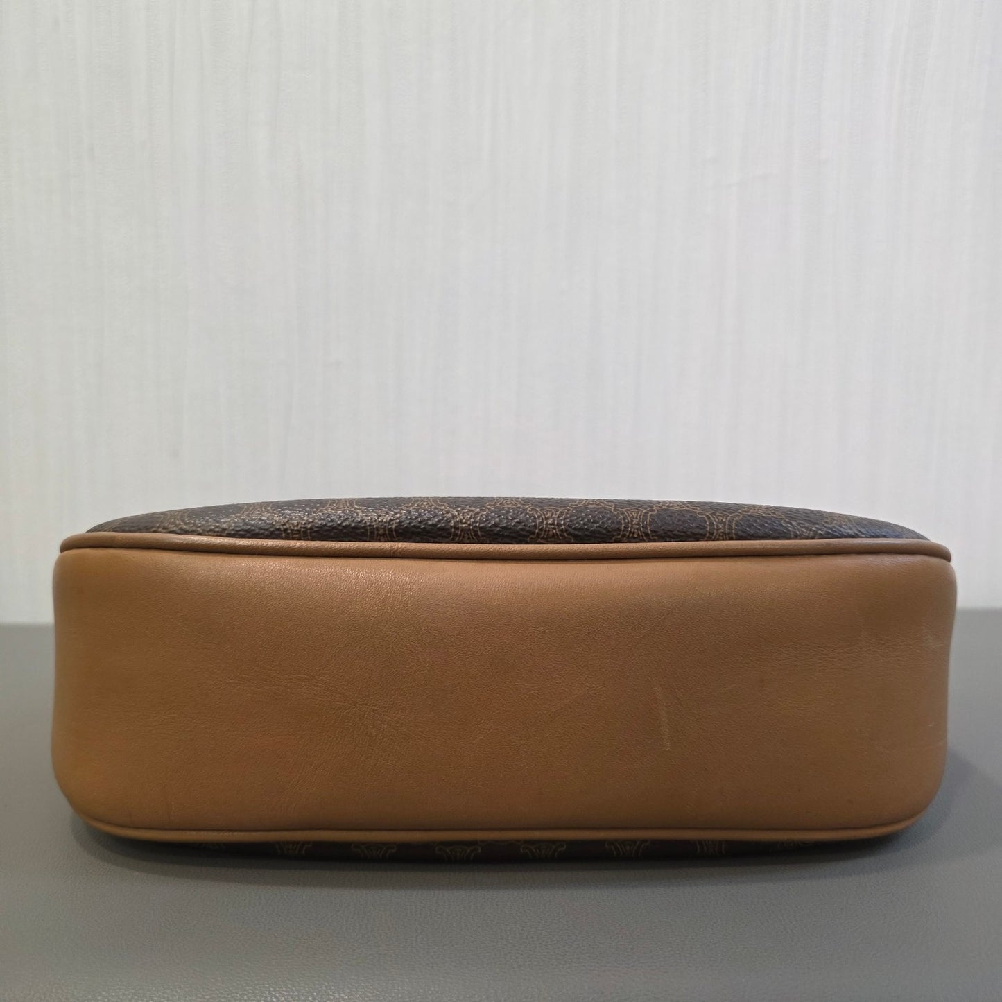 Celine Macadam Canvas Crossbody Bag Brown (Pre-Owned)