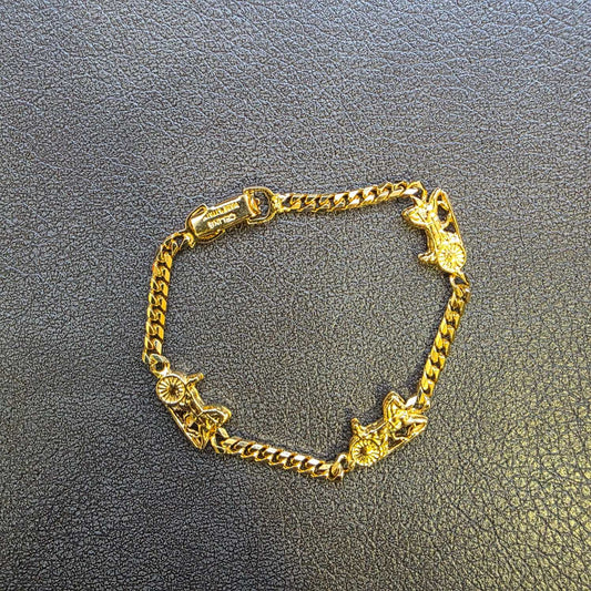 Celine Triomphe Chain Bracelet Gold (Pre-Owned)