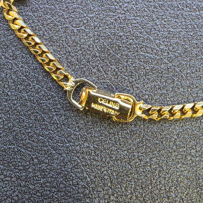 Celine Triomphe Chain Bracelet Gold (Pre-Owned)