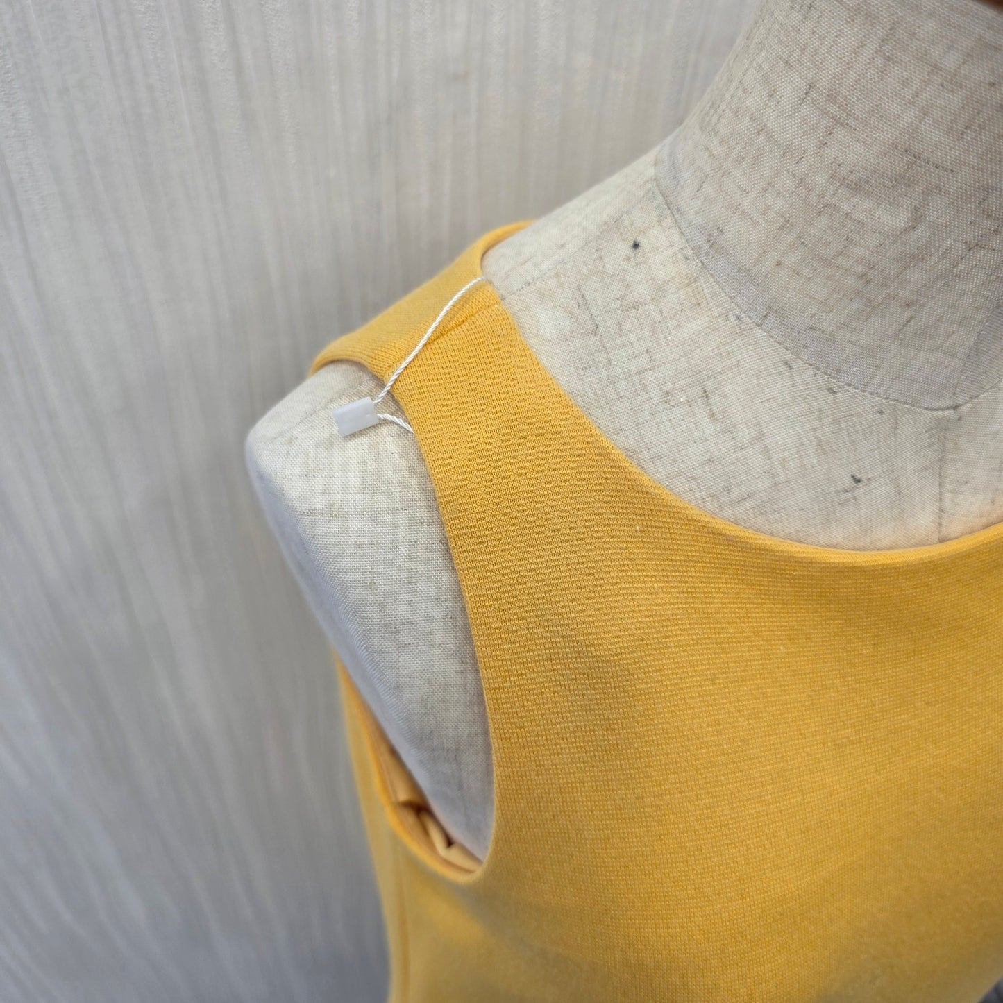 FOXEY Sleeveless Knit Dress Yellow (Pre-Owned)