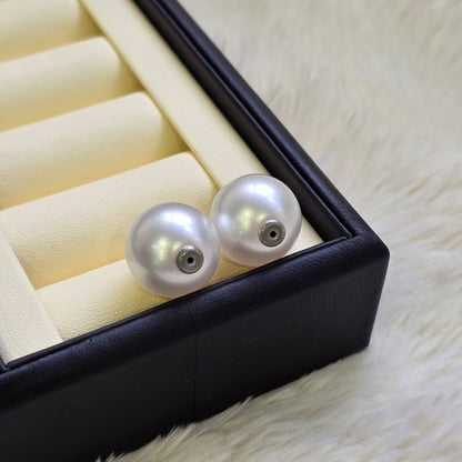 Swarovski Swan Pearl Crystal Earrings (Pre-Owned)