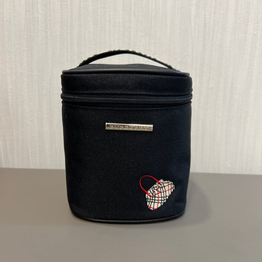 Burberry Cosmetic Bag with Scarf & Mirror (Pre-Owned)