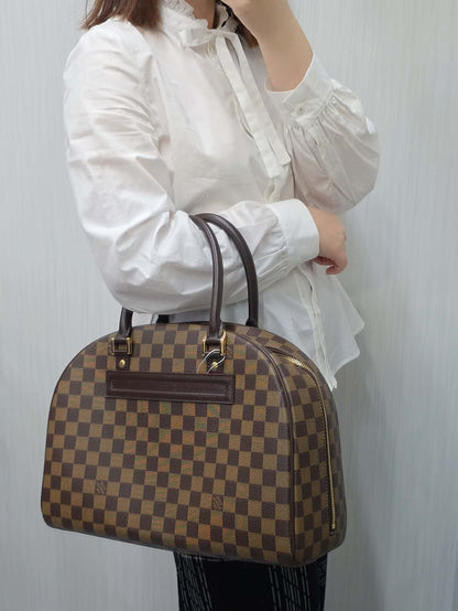Louis Vuitton Damier Ebene Nolita Handbag (Pre-Owned)