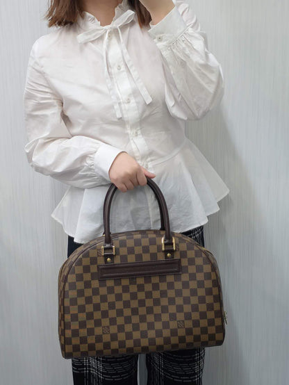 Louis Vuitton Damier Ebene Nolita Handbag (Pre-Owned)