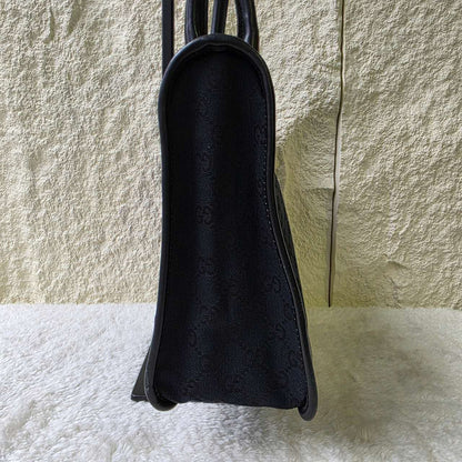 Gucci GG Canvas Tote Bag Black (Pre-Owned)