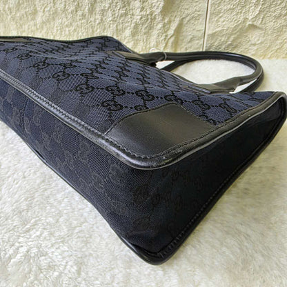 Gucci GG Canvas Tote Bag Black (Pre-Owned)