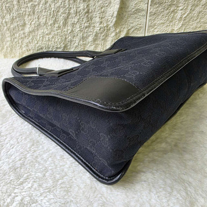 Gucci GG Canvas Tote Bag Black (Pre-Owned)