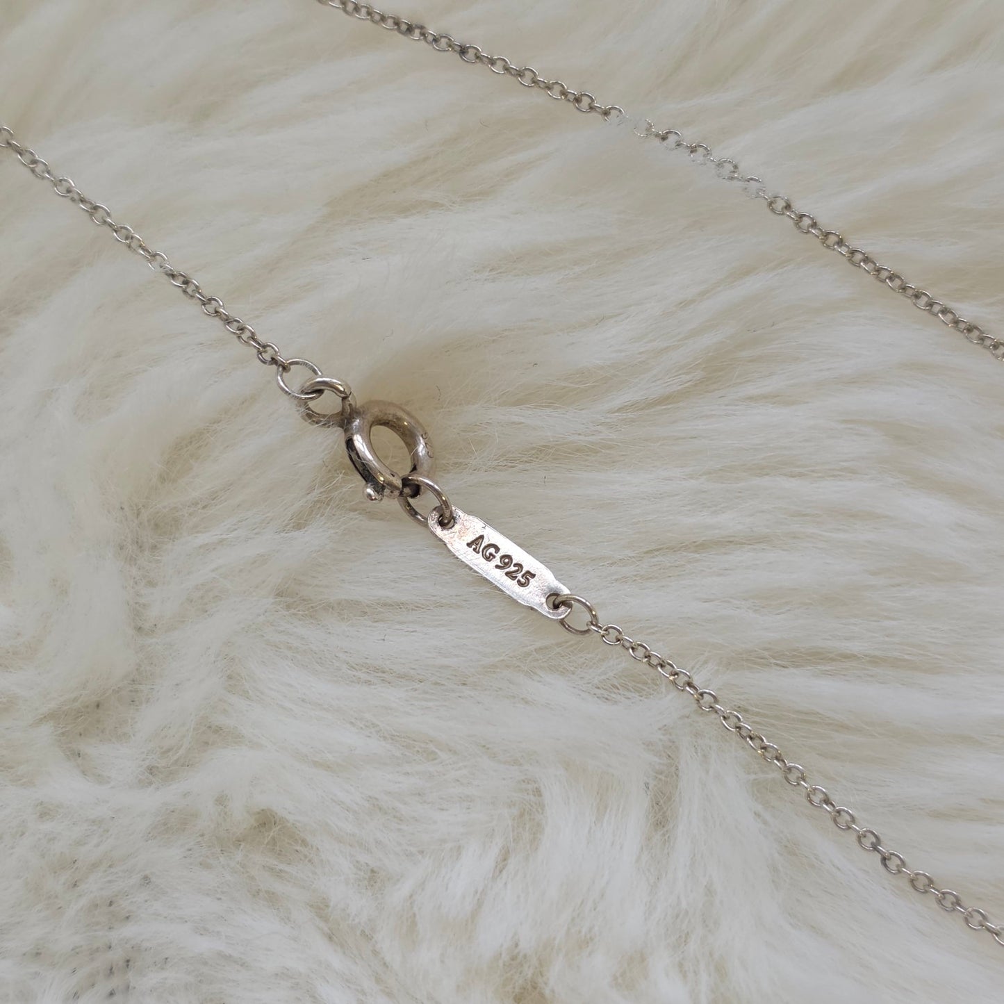 Tiffany & Co. 1837 Circle Pendant Necklace Sterling Silver (Pre-Owned)