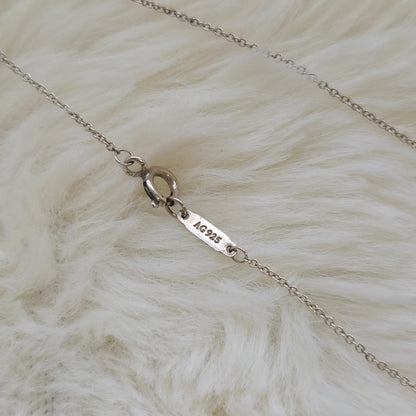 Tiffany & Co. 1837 Circle Pendant Necklace Sterling Silver (Pre-Owned)