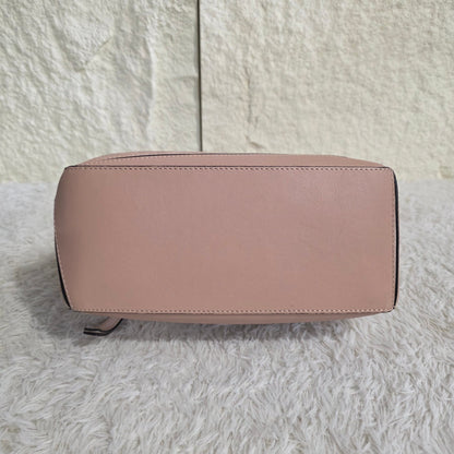 Loewe Puzzle Bag Small Leather & Suede Pink (Pre-Owned)