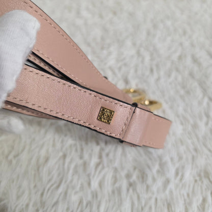 Loewe Puzzle Bag Small Leather & Suede Pink (Pre-Owned)