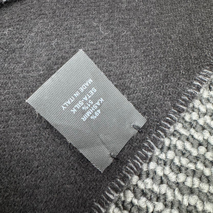 Brioni Cashmere Silk Scarf Grey (Pre-Owned)