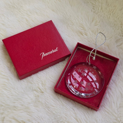 Baccarat Crystal Star Ornament (Pre-Owned)