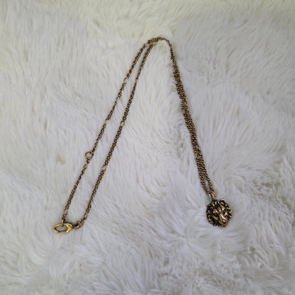 Gucci Lion Head Pendant Chain Necklace (Pre-Owned)