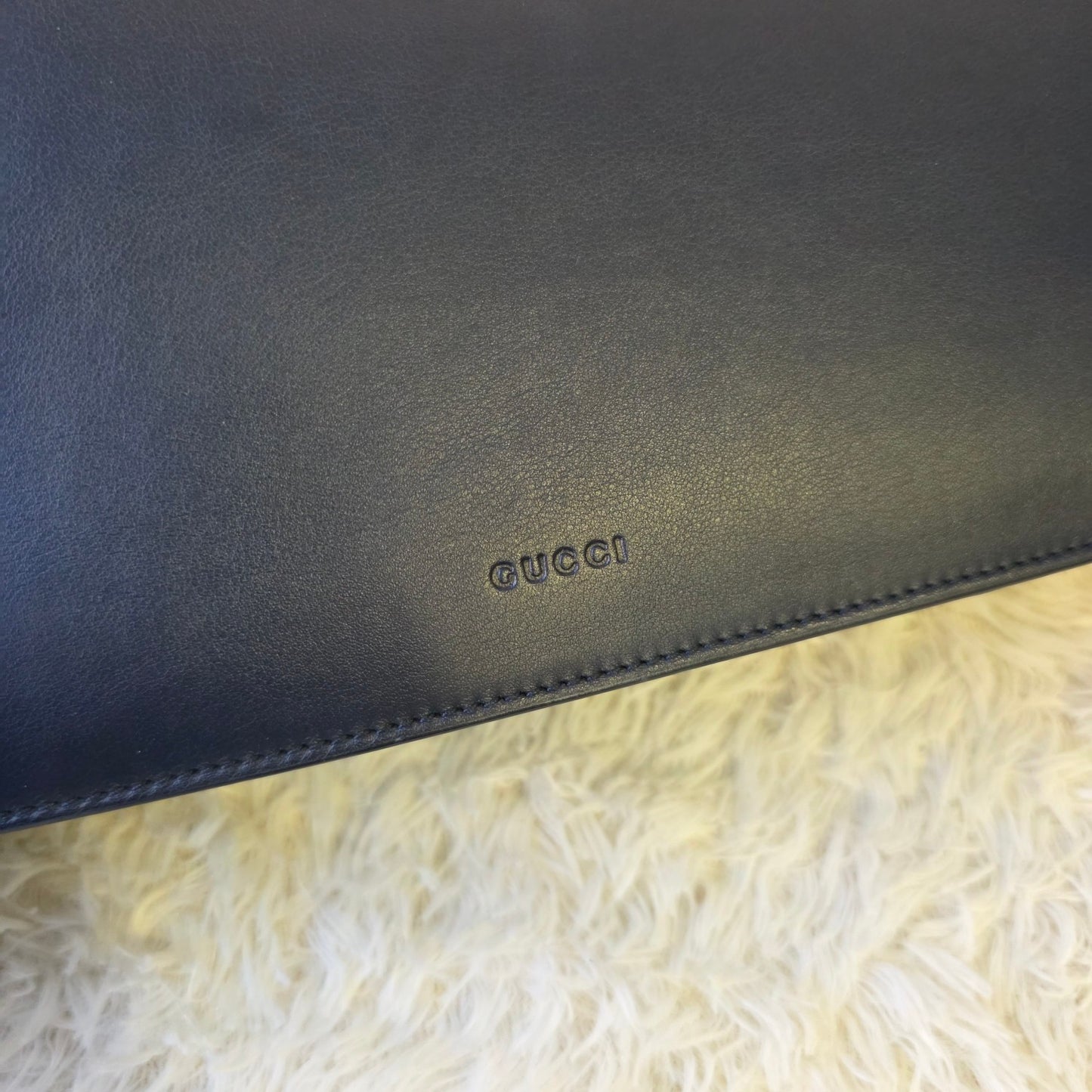 Gucci Dionysus Bamboo Top Handle Web Stripe Leather Bag (Pre-Owned)