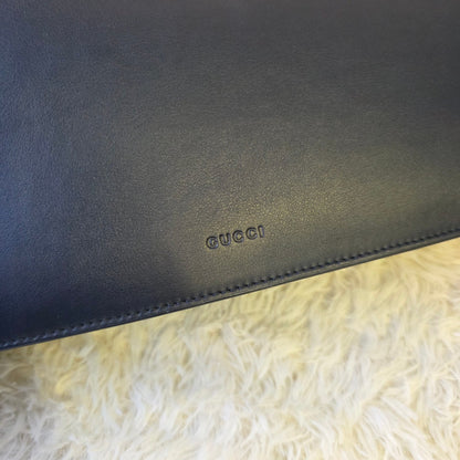 Gucci Dionysus Bamboo Top Handle Web Stripe Leather Bag (Pre-Owned)