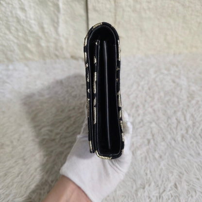 Saint Laurent Kate Star Pattern Chain Wallet (Pre-Owned)