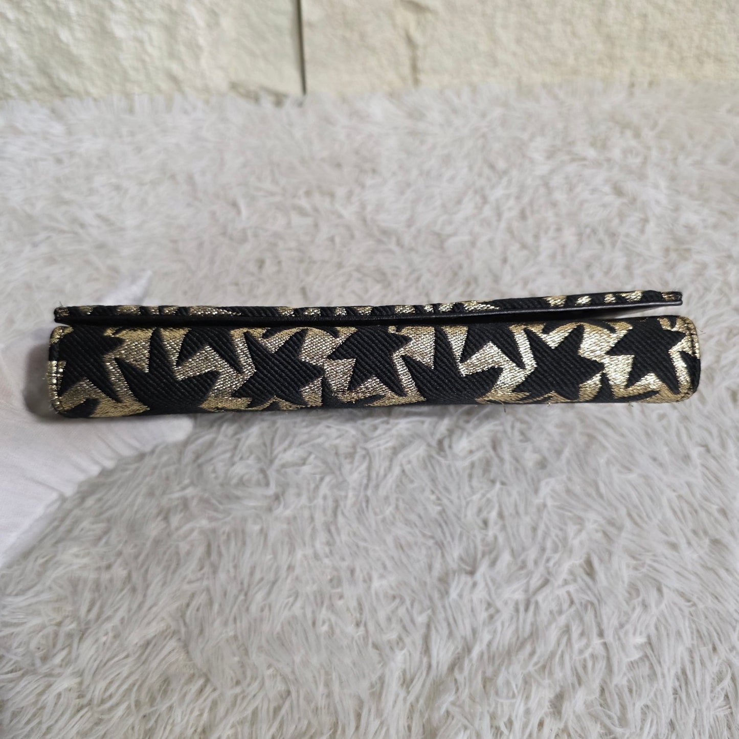 Saint Laurent Kate Star Pattern Chain Wallet (Pre-Owned)
