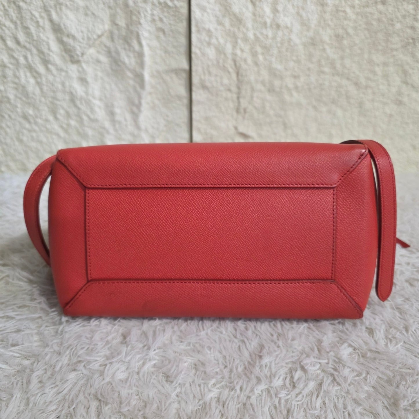 Celine Micro Belt Bag Grained Leather Handbag (Pre-Owned)