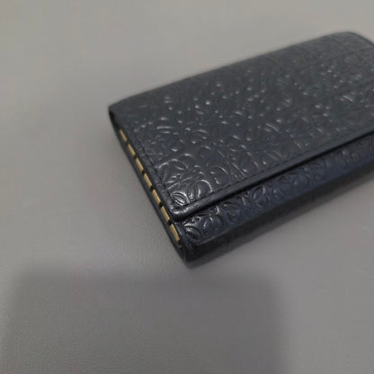 Loewe Anagram Embossed Leather Key Case (Pre-Owned)