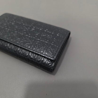 Loewe Anagram Embossed Leather Key Case (Pre-Owned)