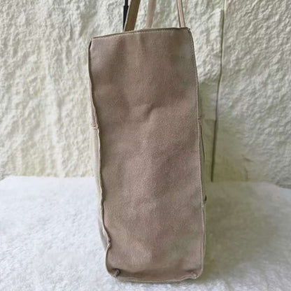 Chanel Patchwork Suede Leather Tote Bag (Pre-Owned)