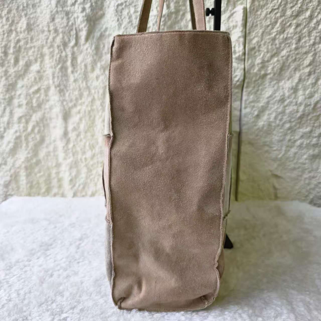Chanel Patchwork Suede Leather Tote Bag (Pre-Owned)