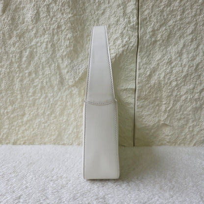 Gucci Soho Leather Shoulder Bag White (Pre-Owned)