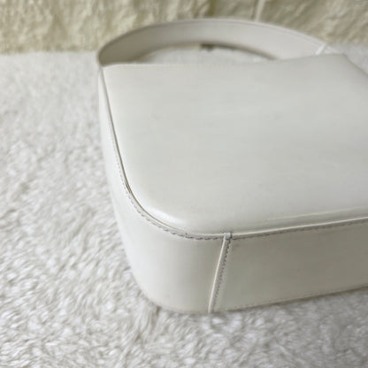 Gucci Soho Leather Shoulder Bag White (Pre-Owned)