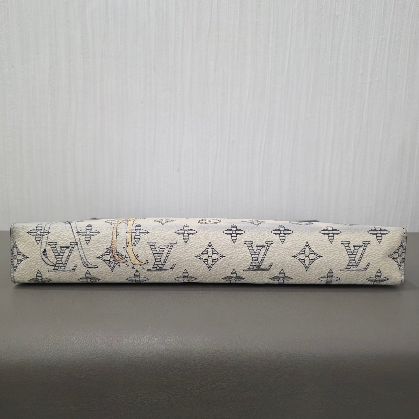 Louis Vuitton Monogram Savane Pochette Voyage GM Chapman Brothers Clutch (Pre-Owned)