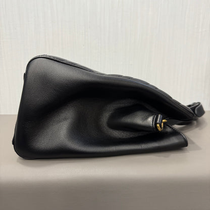 Gucci GG Marmont Matelassé Leather Top Handle Bag Black (Pre-Owned)