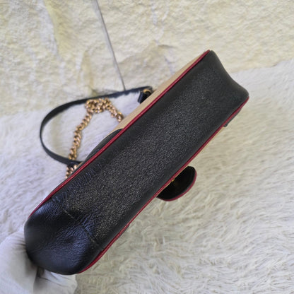 Gucci GG Marmont Matelassé Leather Chain Shoulder Bag (Pre-Owned)