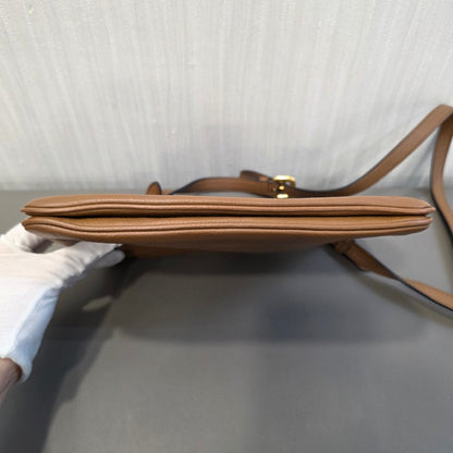 Prada Vitello Daino Leather Crossbody Bag (Pre-Owned)