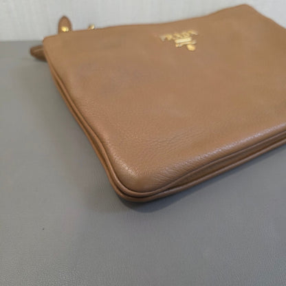 Prada Vitello Daino Leather Crossbody Bag (Pre-Owned)