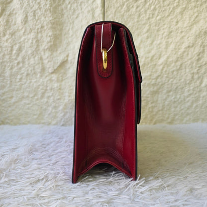 Gucci Arli Leather Clutch Bag (Pre-Owned)
